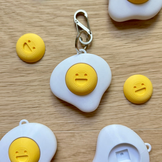 Sunny Side Up Smiley Egg Clicker